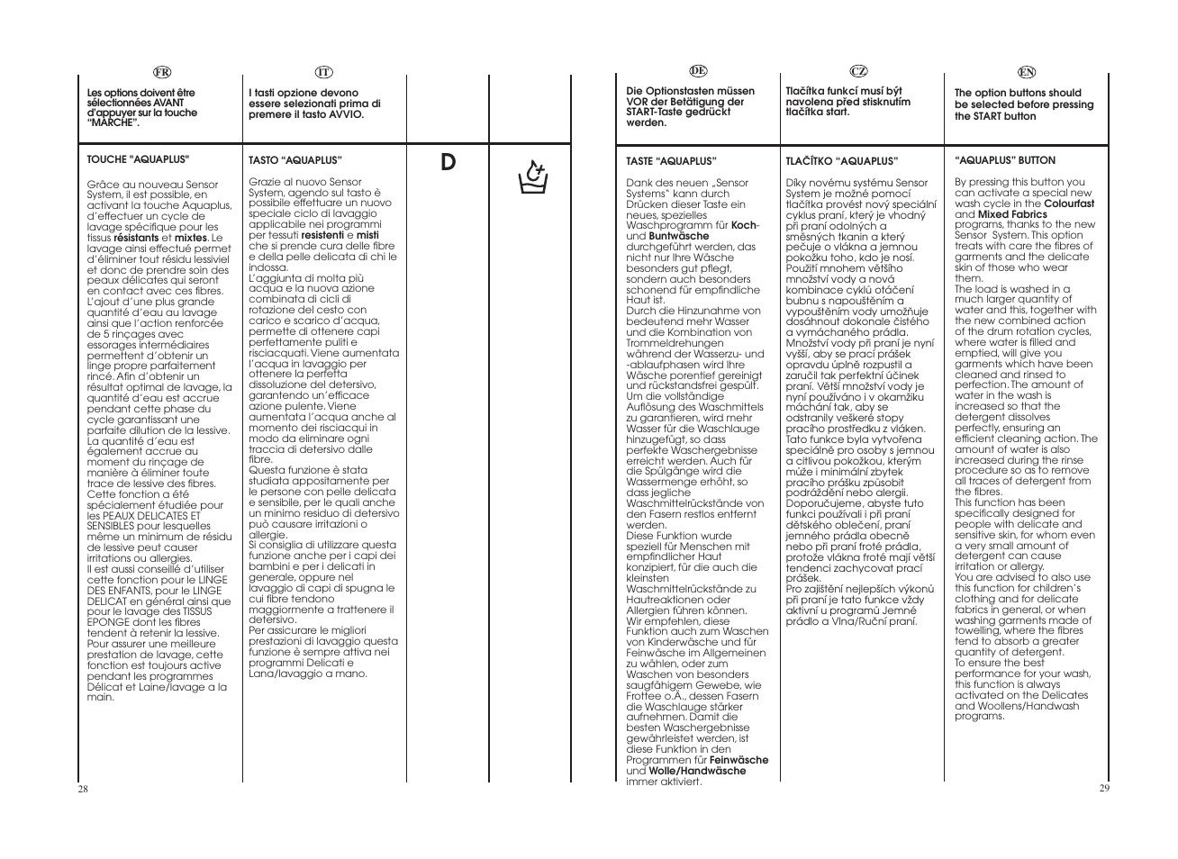 Candy GO 127DF__1-18S User Manual | Page 15 / 41