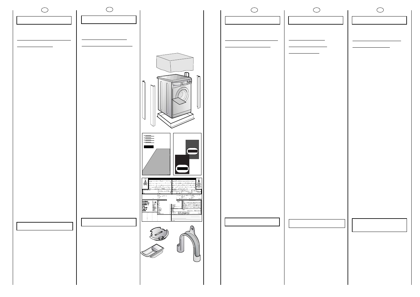 Ab c, Ef d | Candy CN 44 User Manual | Page 4 / 33