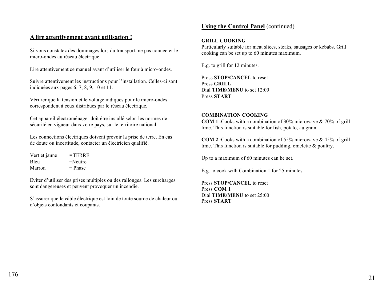 Candy FM MIC 232 EX User Manual | Page 21 / 98