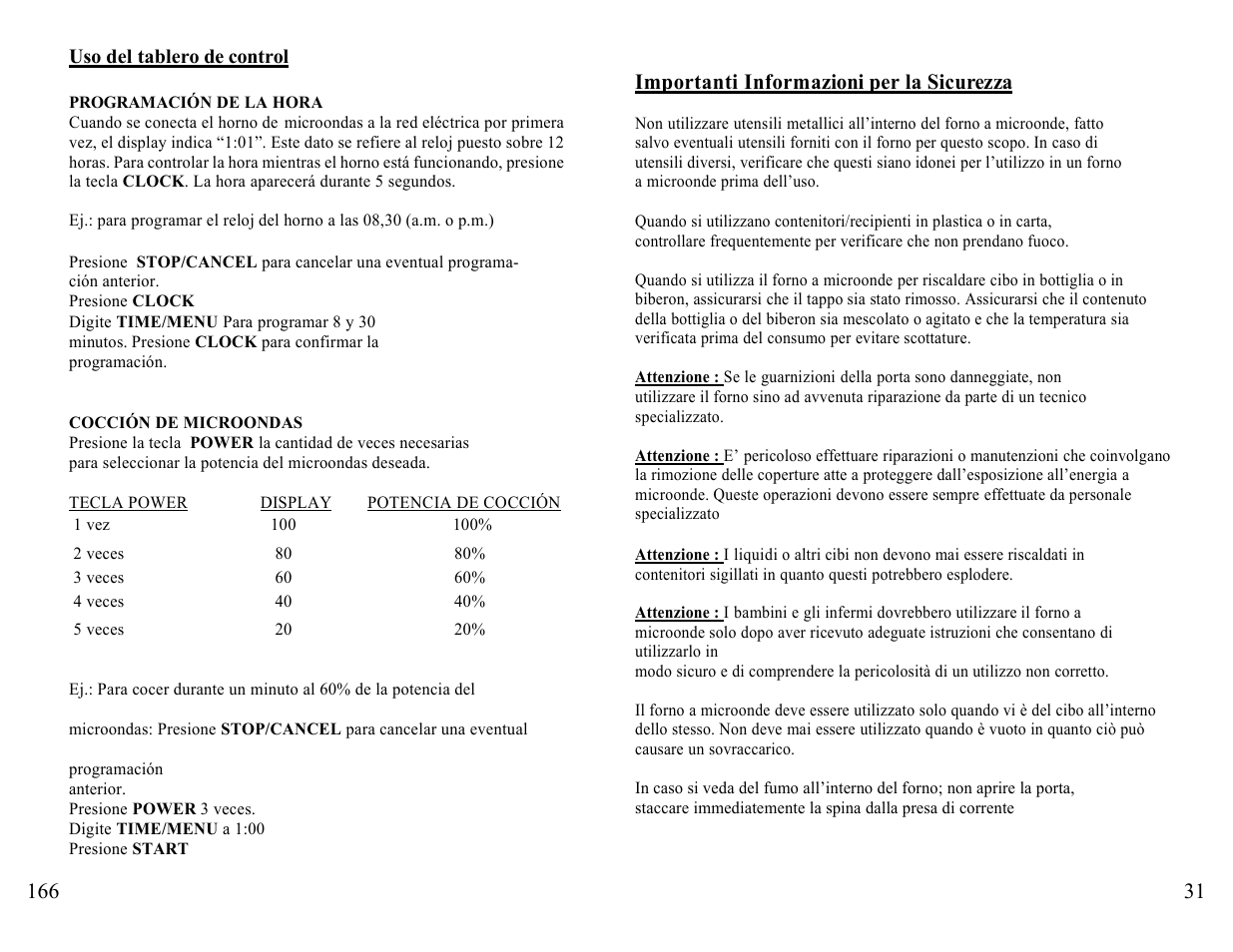 Candy FM MIC 232 EX User Manual | Page 31 / 98