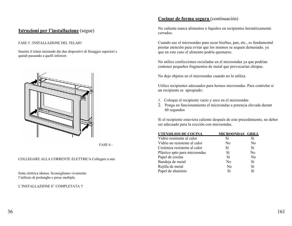 Candy FM MIC 232 EX User Manual | Page 36 / 98