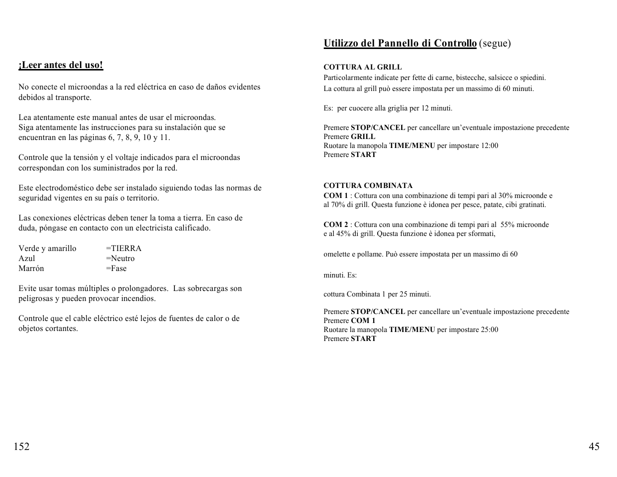 Candy FM MIC 232 EX User Manual | Page 45 / 98