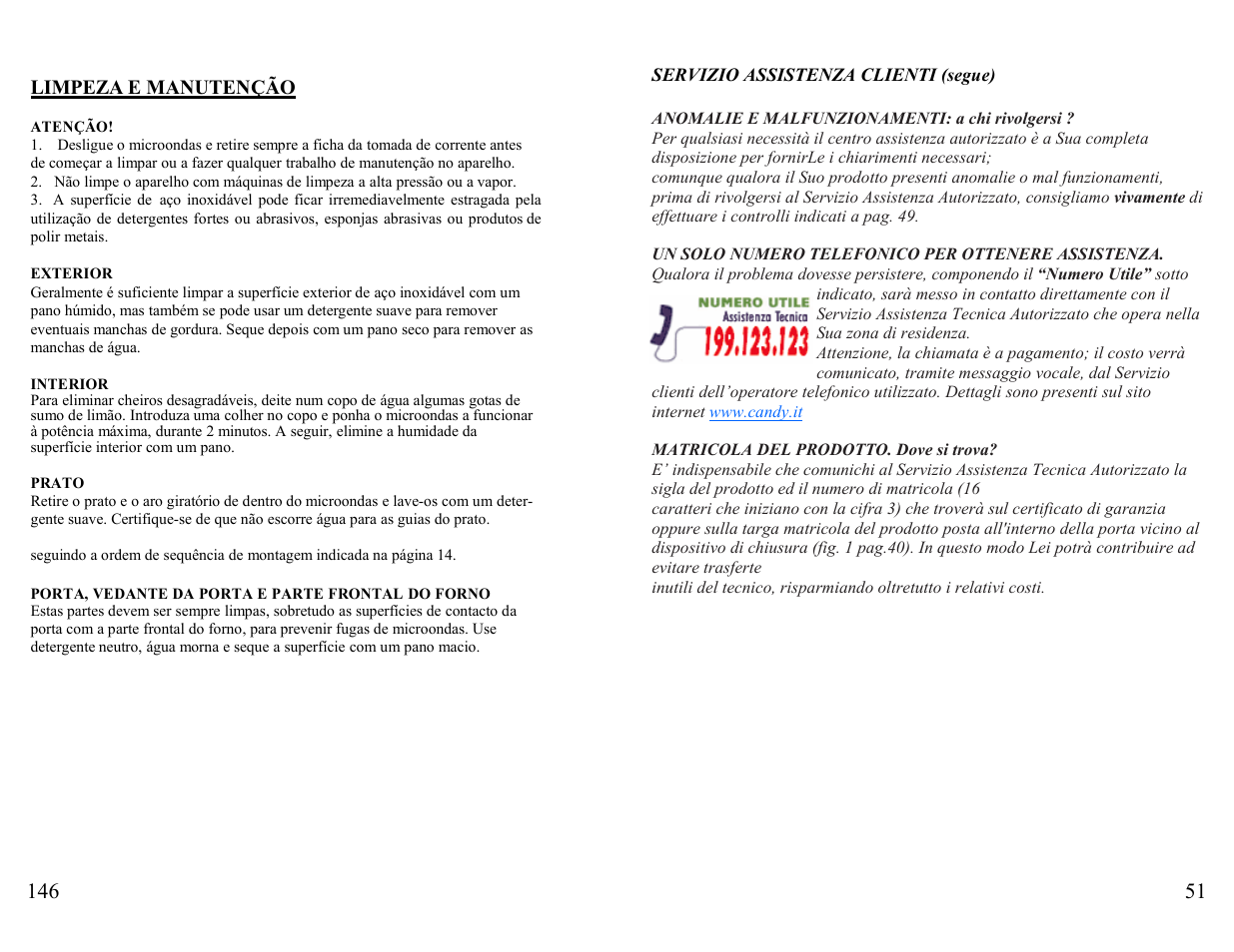 Candy FM MIC 232 EX User Manual | Page 51 / 98