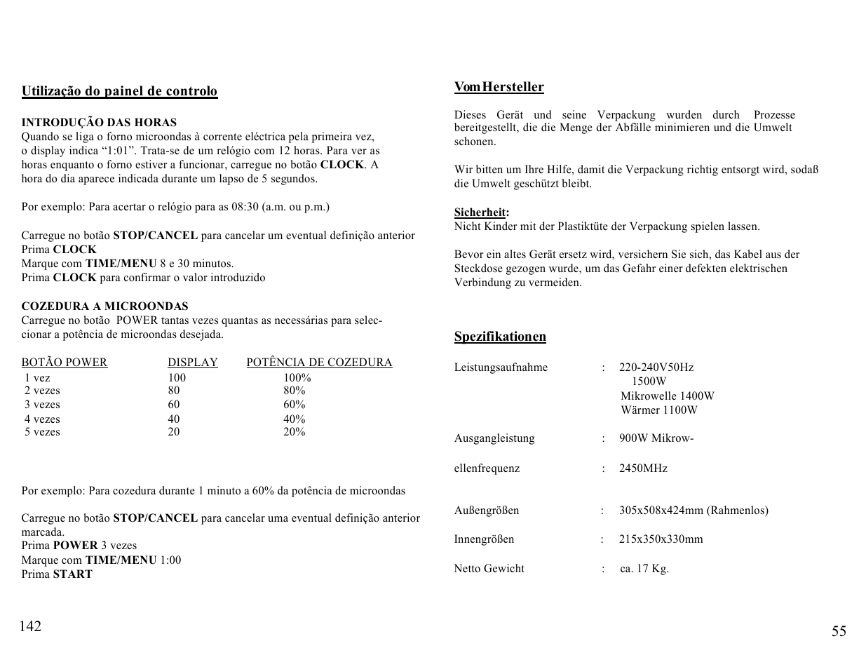 Candy FM MIC 232 EX User Manual | Page 55 / 98