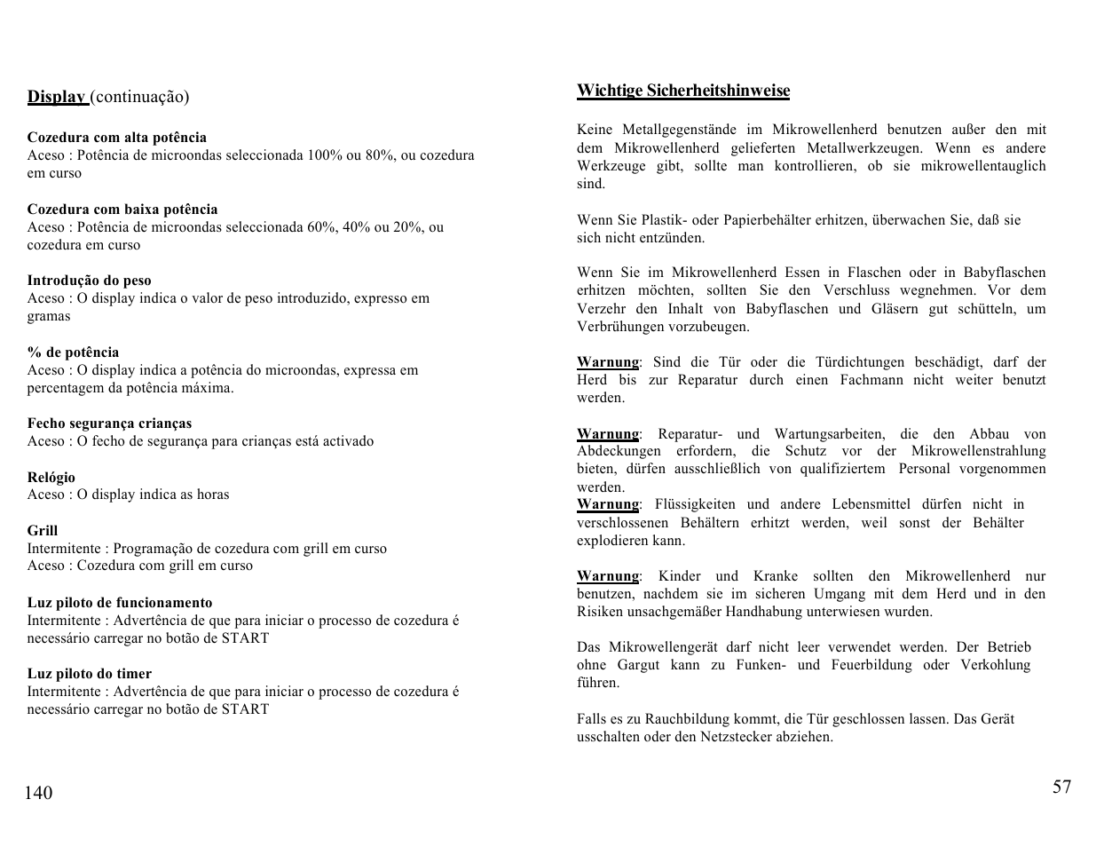 Candy FM MIC 232 EX User Manual | Page 57 / 98