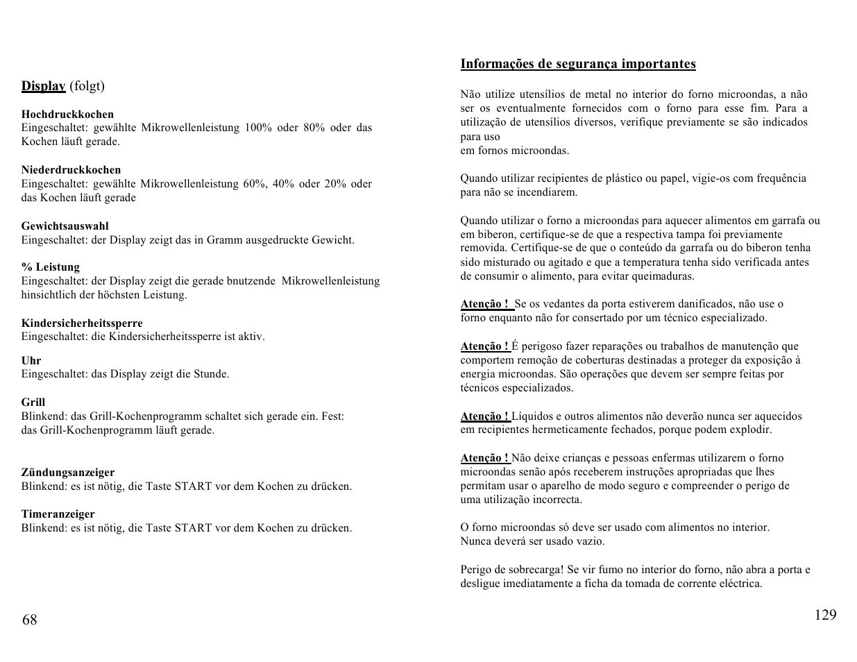 Candy FM MIC 232 EX User Manual | Page 68 / 98