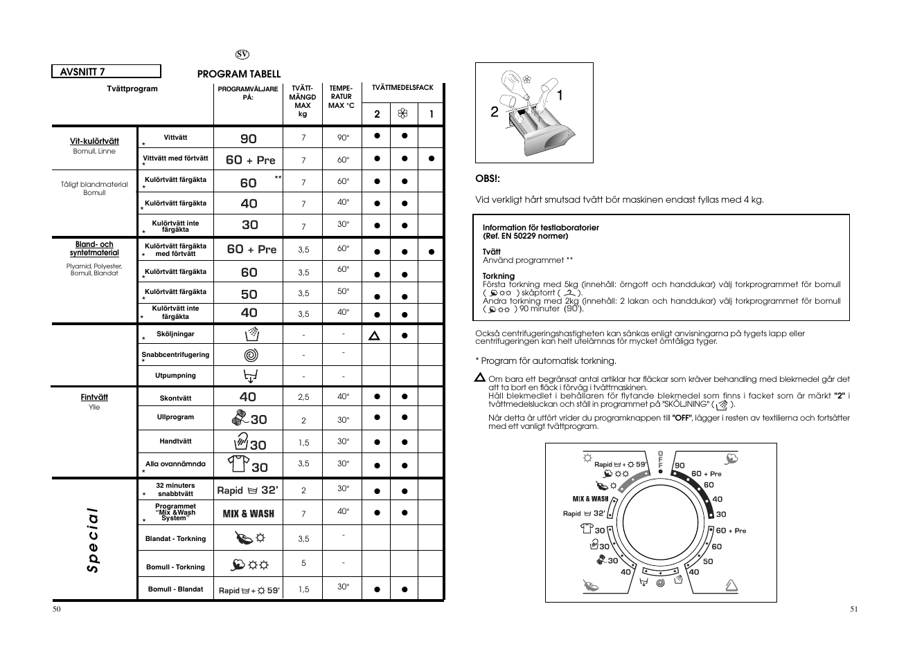Special | Candy GO W475-S User Manual | Page 26 / 49