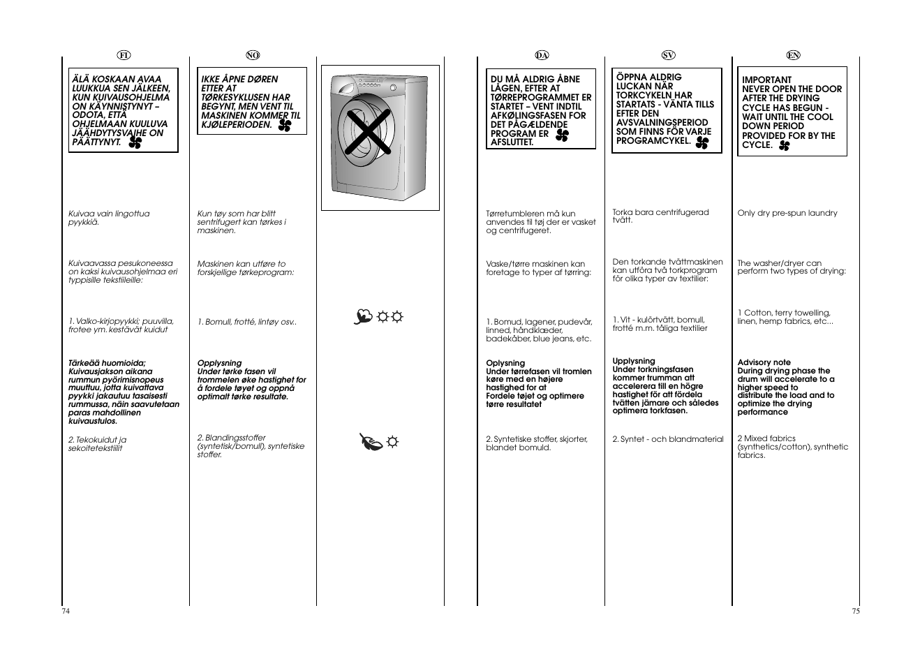 Candy GO W475-S User Manual | Page 38 / 49