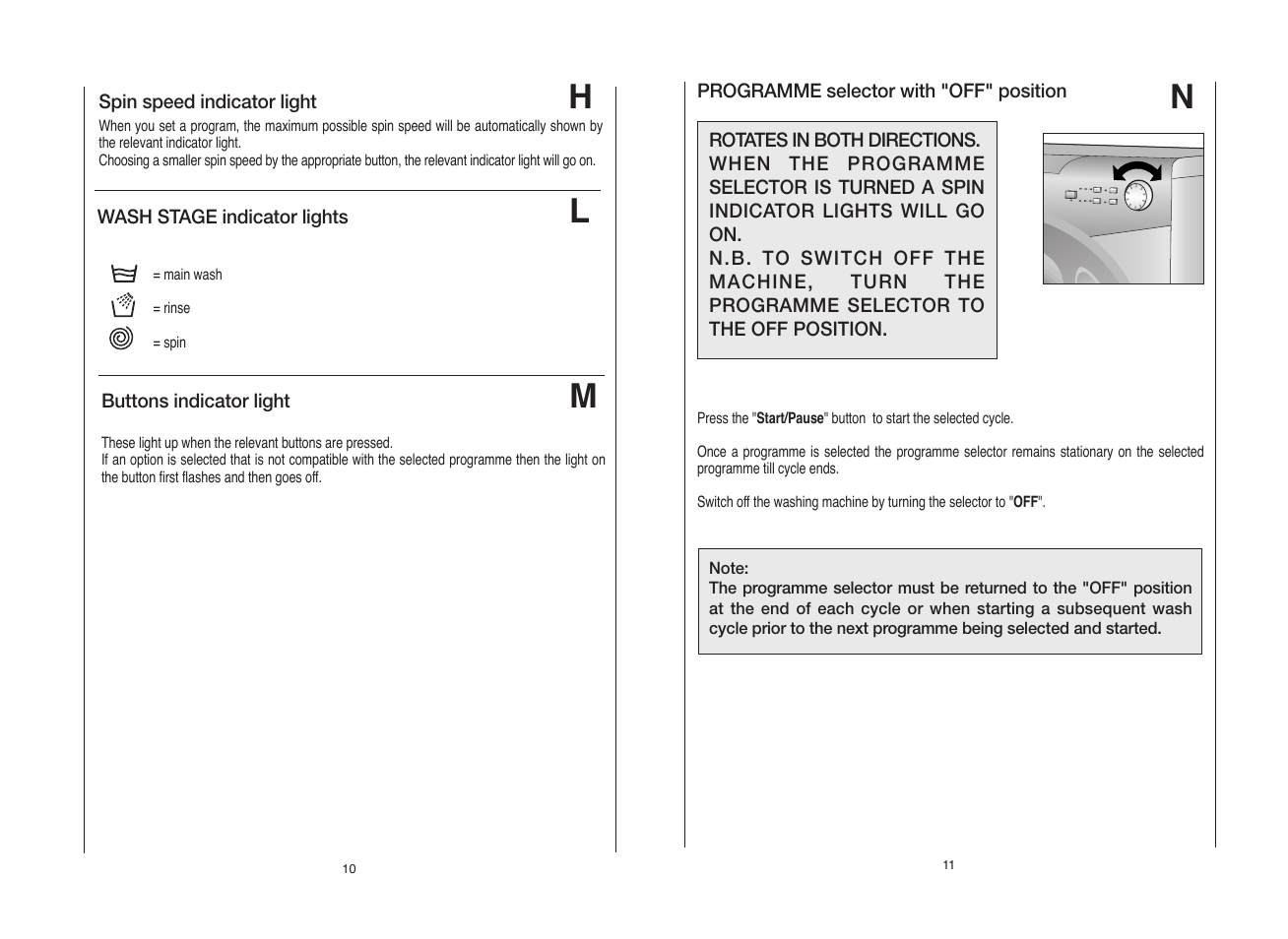 Candy GO FS272-80 User Manual | Page 6 / 17