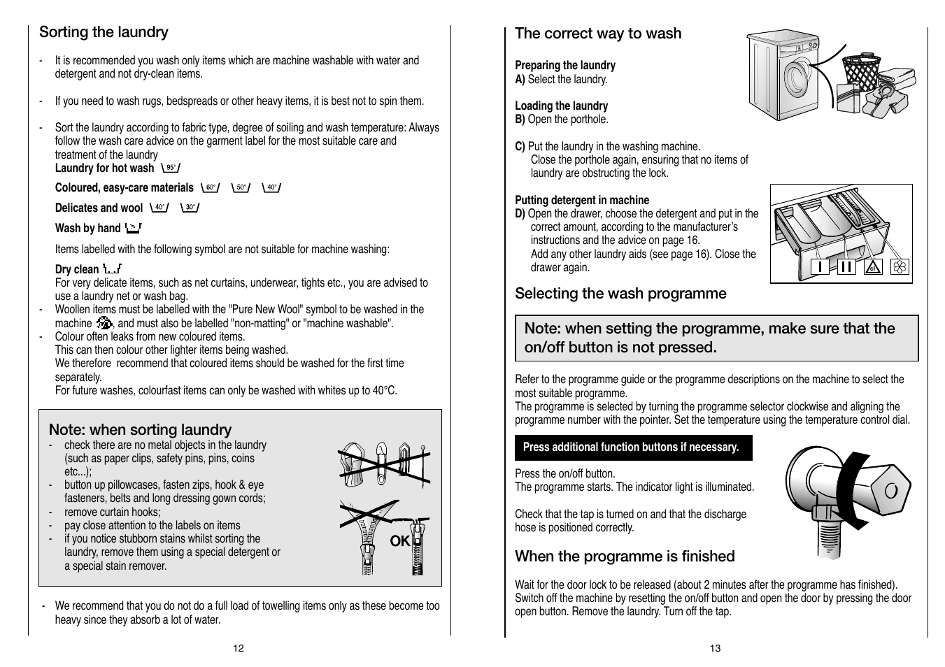 Candy CN 105 T User Manual | Page 7 / 17