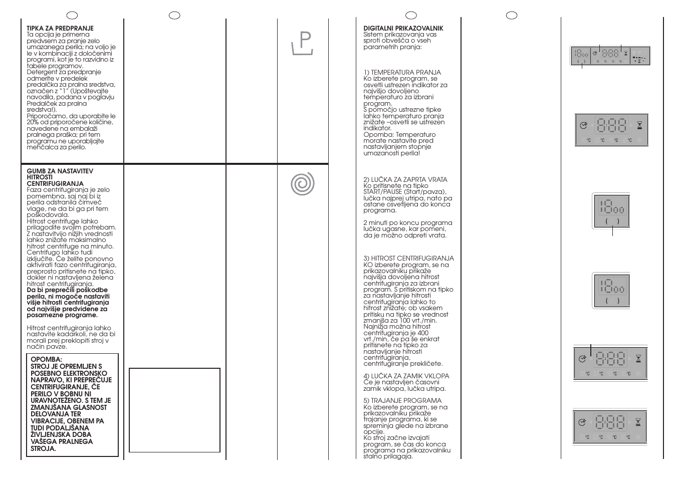 Candy GO 1460D-36S User Manual | Page 10 / 21