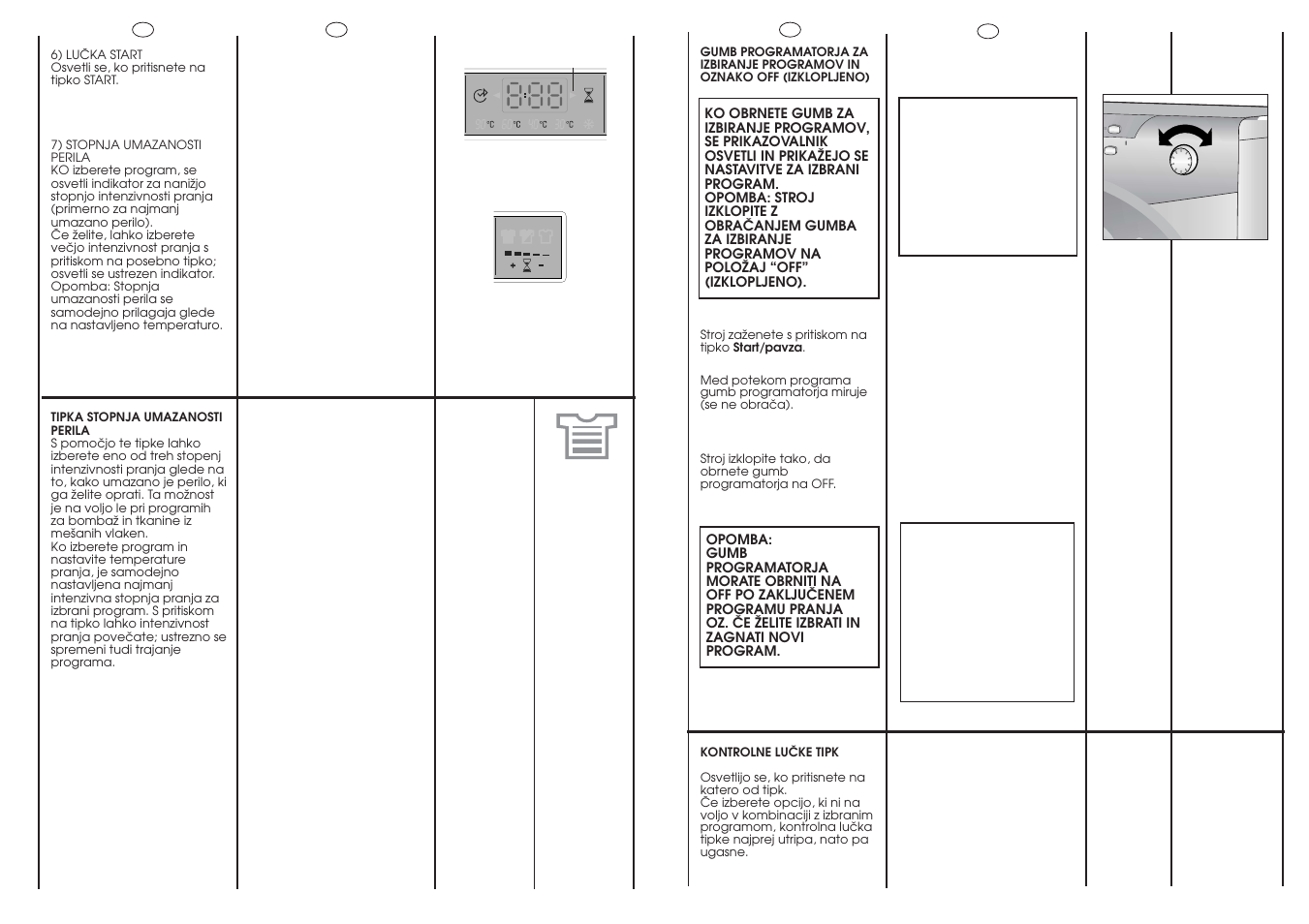 Candy GO 1460D-36S User Manual | Page 11 / 21