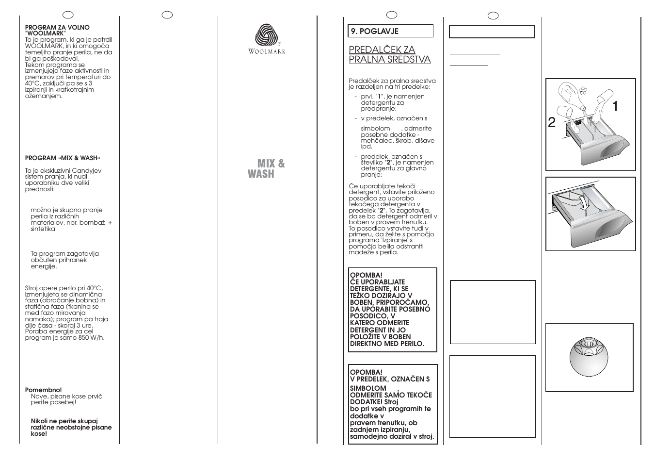 Candy GO 1460D-36S User Manual | Page 15 / 21