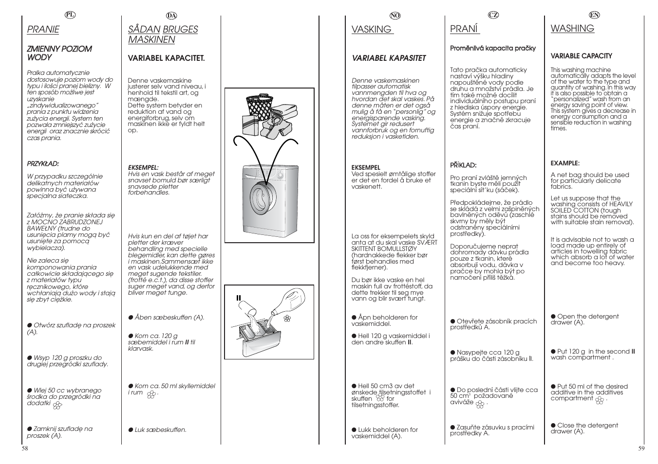 Candy CS1105-16S User Manual | Page 30 / 37