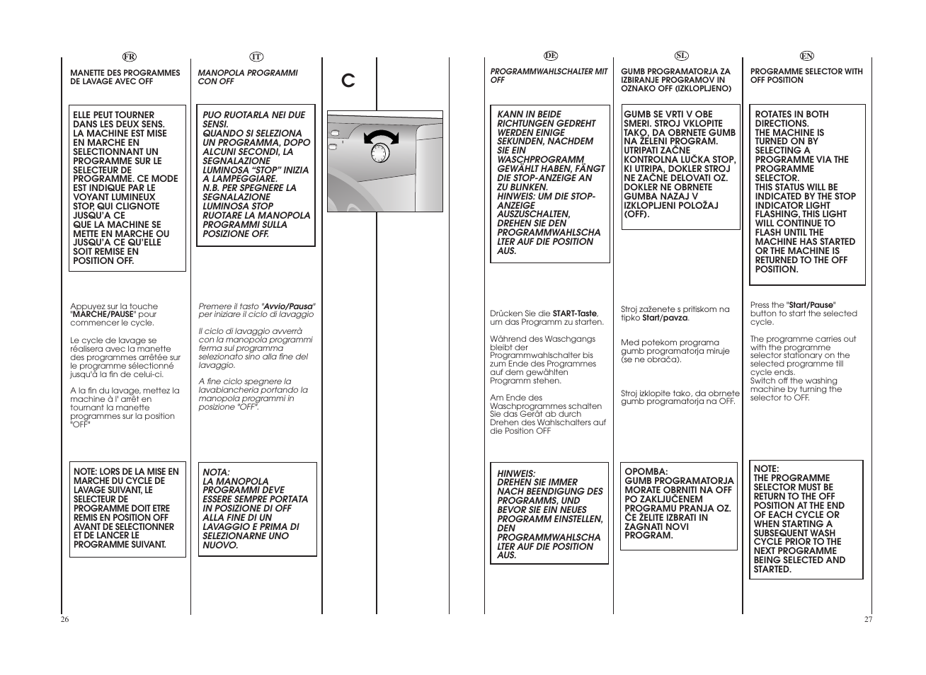 Candy GO W465D-UK User Manual | Page 14 / 49