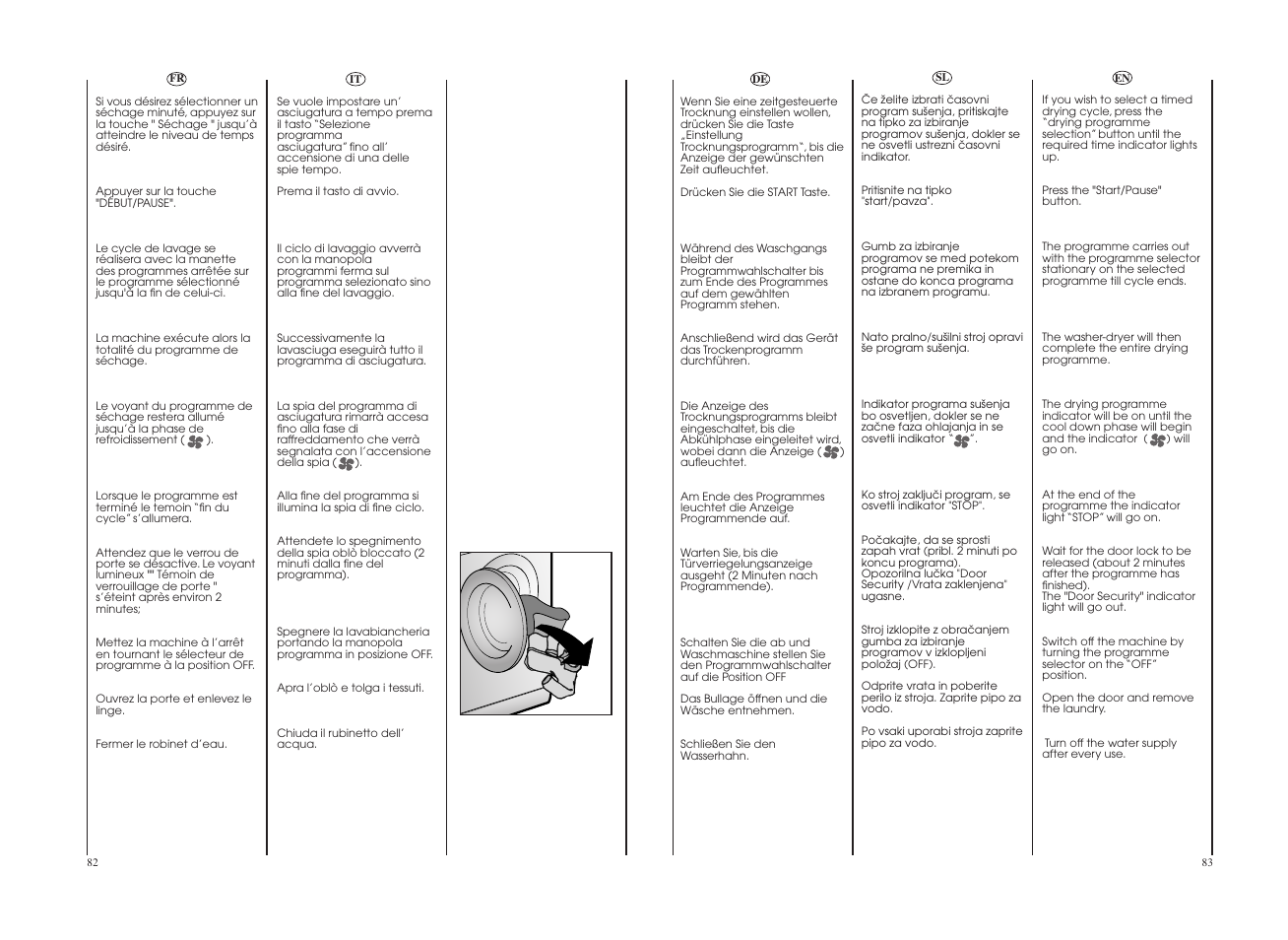 Candy GO W465D-UK User Manual | Page 42 / 49