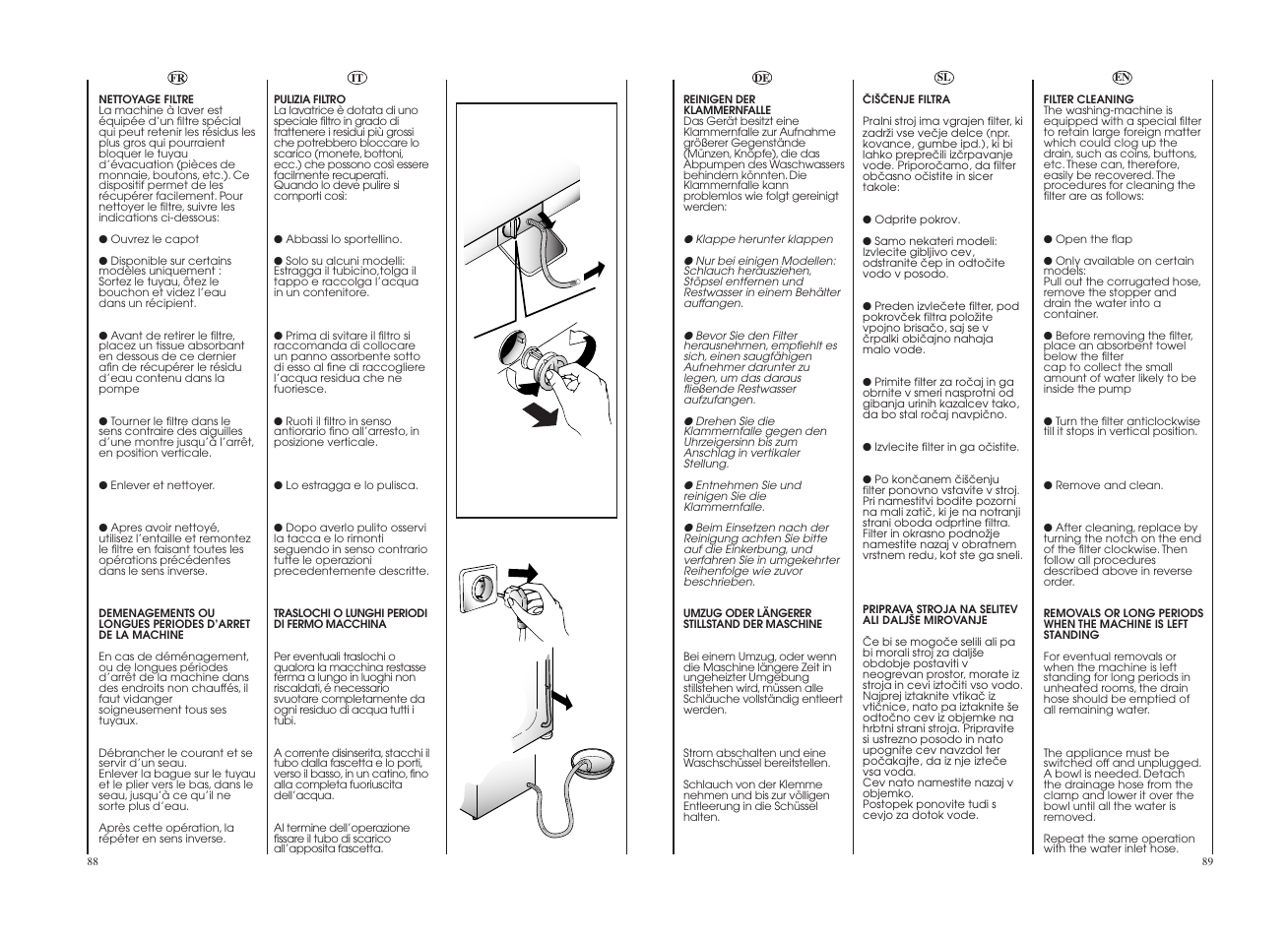 Candy GO W465D-UK User Manual | Page 45 / 49