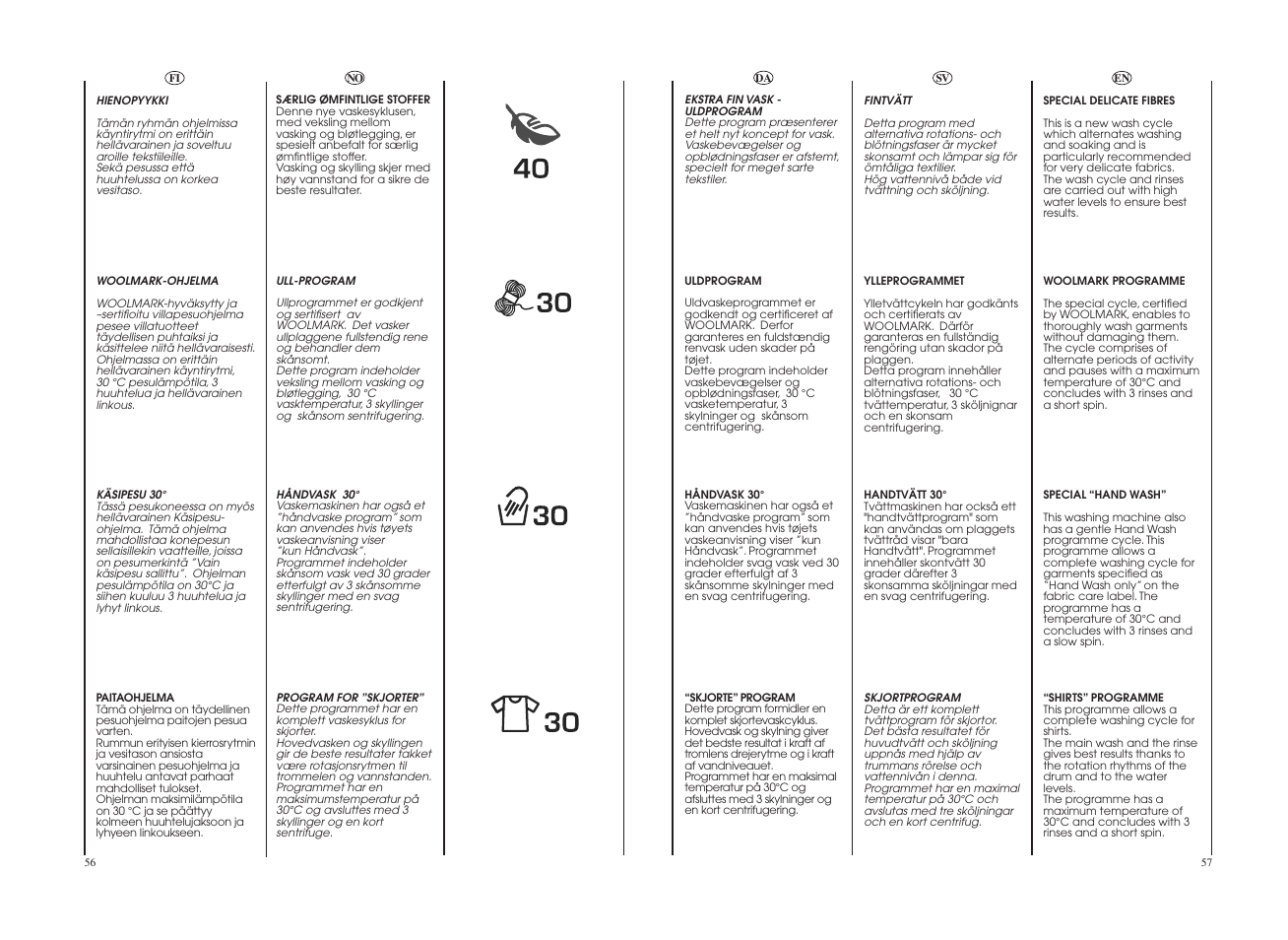 Candy GO4 W264-07S User Manual | Page 29 / 49