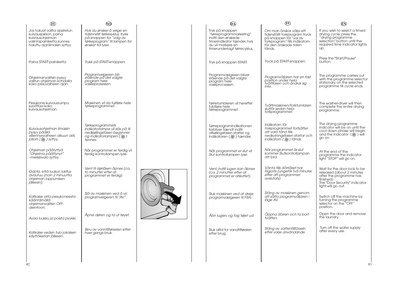 Candy GO4 W264-07S User Manual | Page 42 / 49