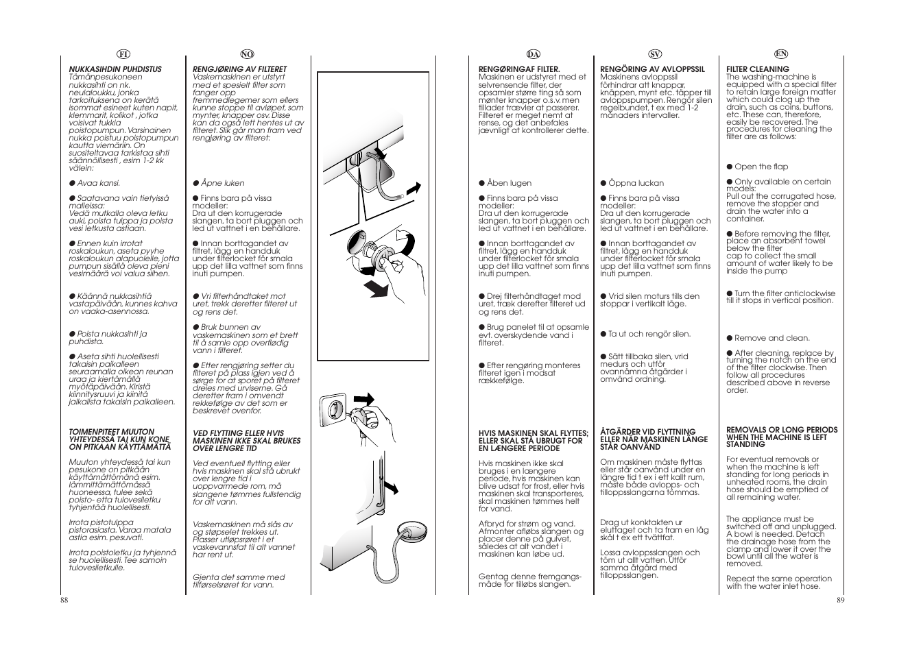 Candy GO4 W264-07S User Manual | Page 45 / 49