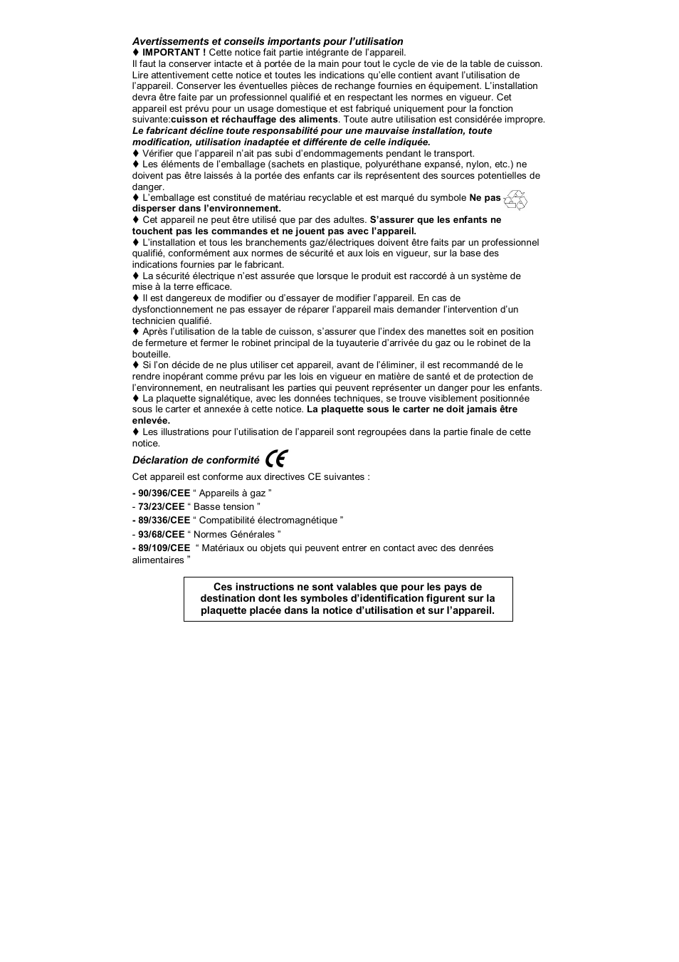 Candy PL 40 X User Manual | Page 17 / 102