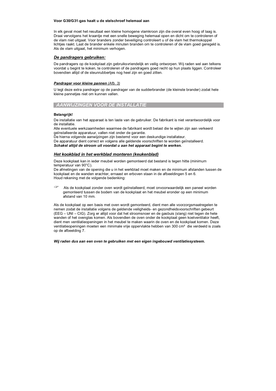 Candy PL 40 X User Manual | Page 33 / 102