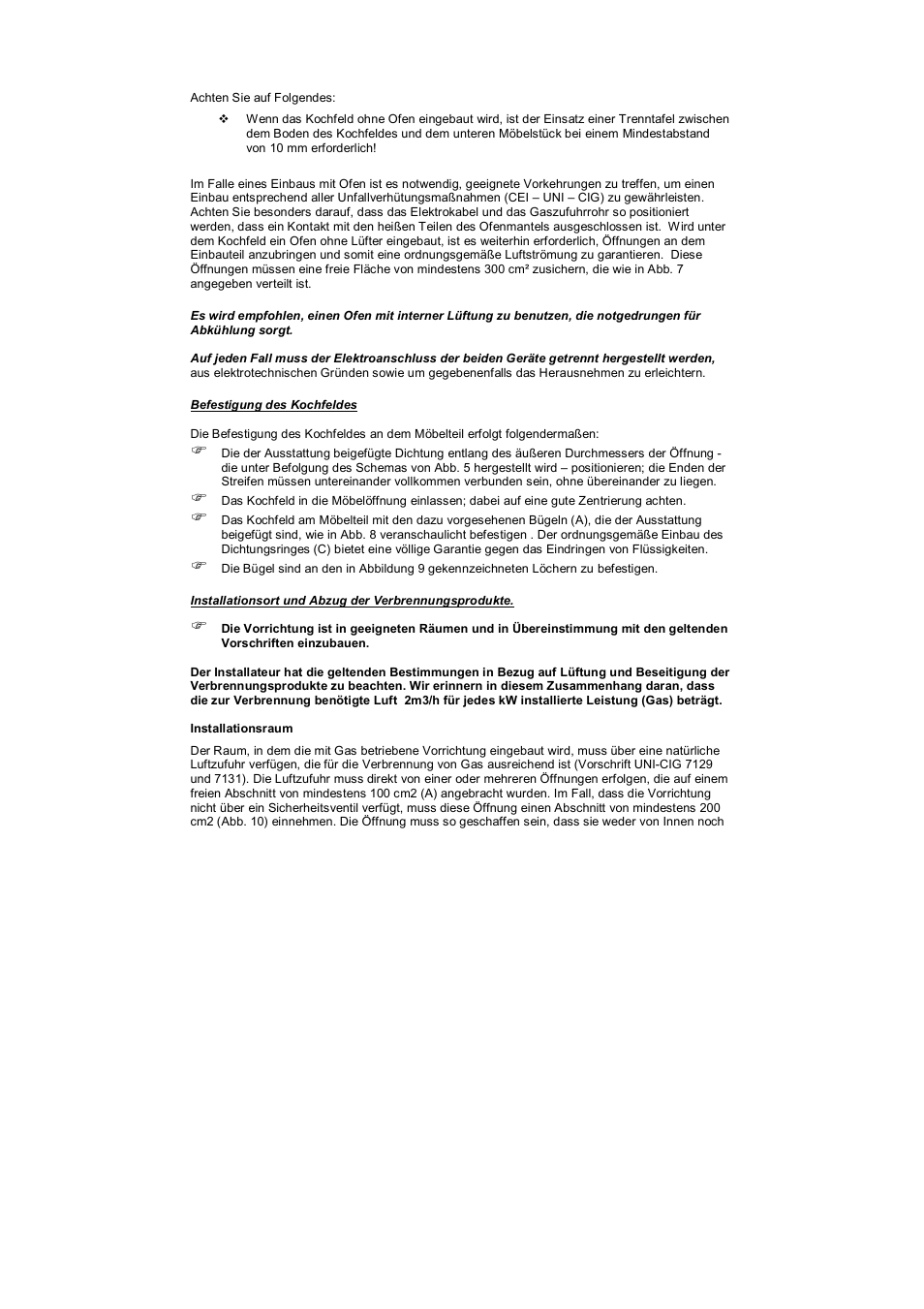 Candy PL 40 X User Manual | Page 44 / 102