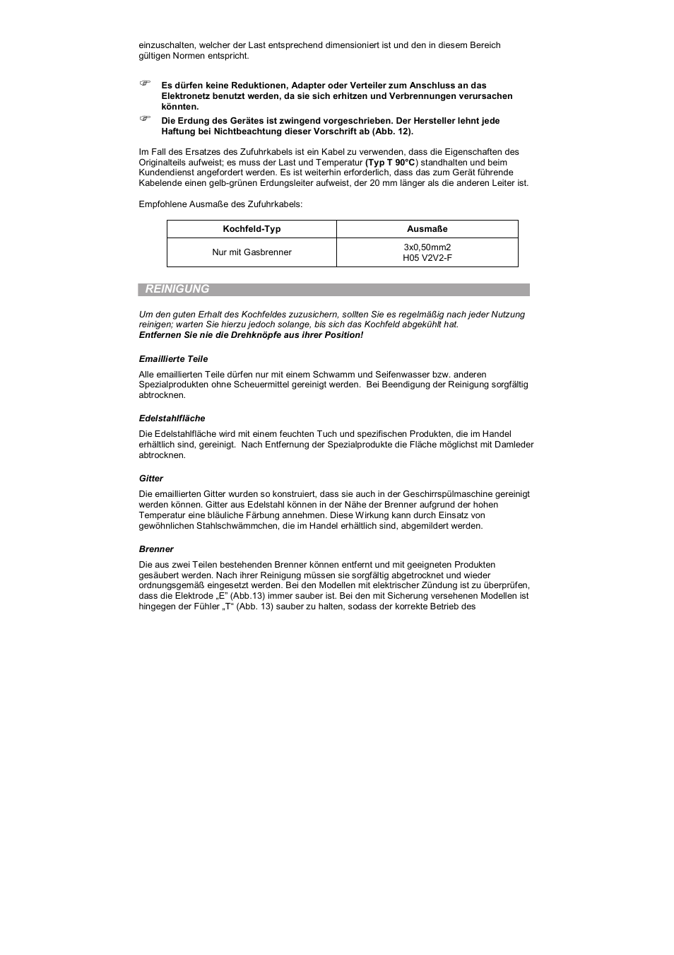 Candy PL 40 X User Manual | Page 46 / 102