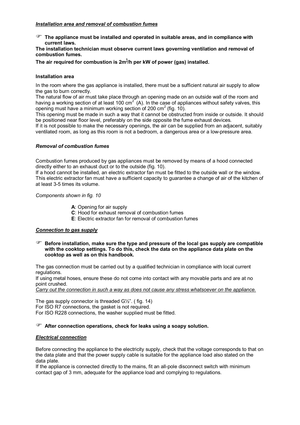 Candy PL 40 X User Manual | Page 56 / 102