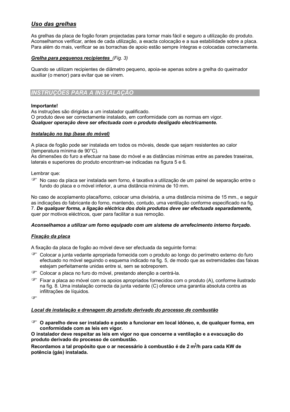 Candy PL 40 X User Manual | Page 65 / 102