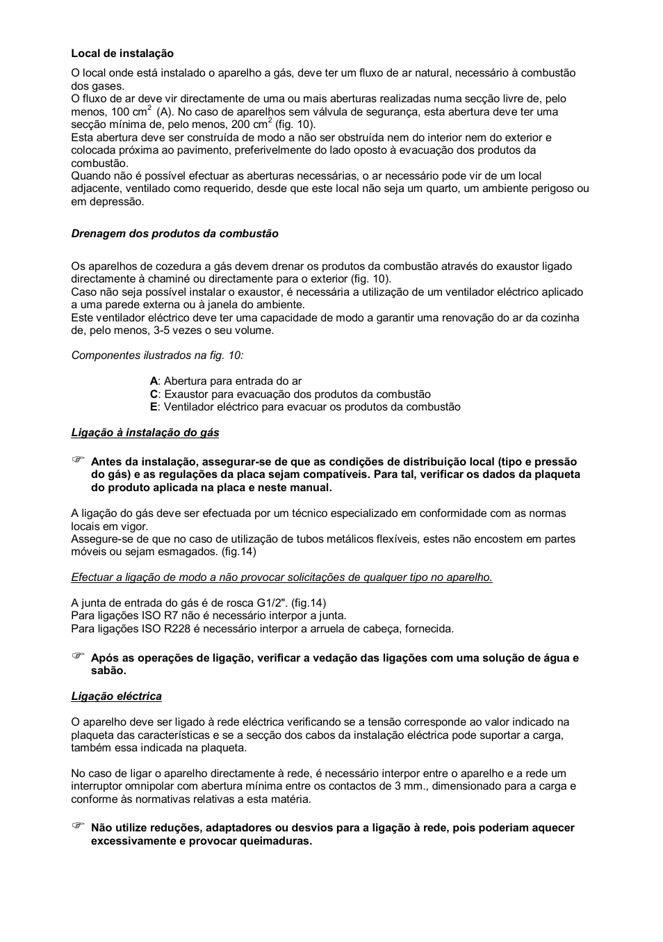 Candy PL 40 X User Manual | Page 66 / 102