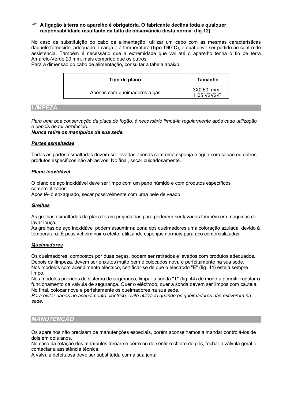 Candy PL 40 X User Manual | Page 67 / 102