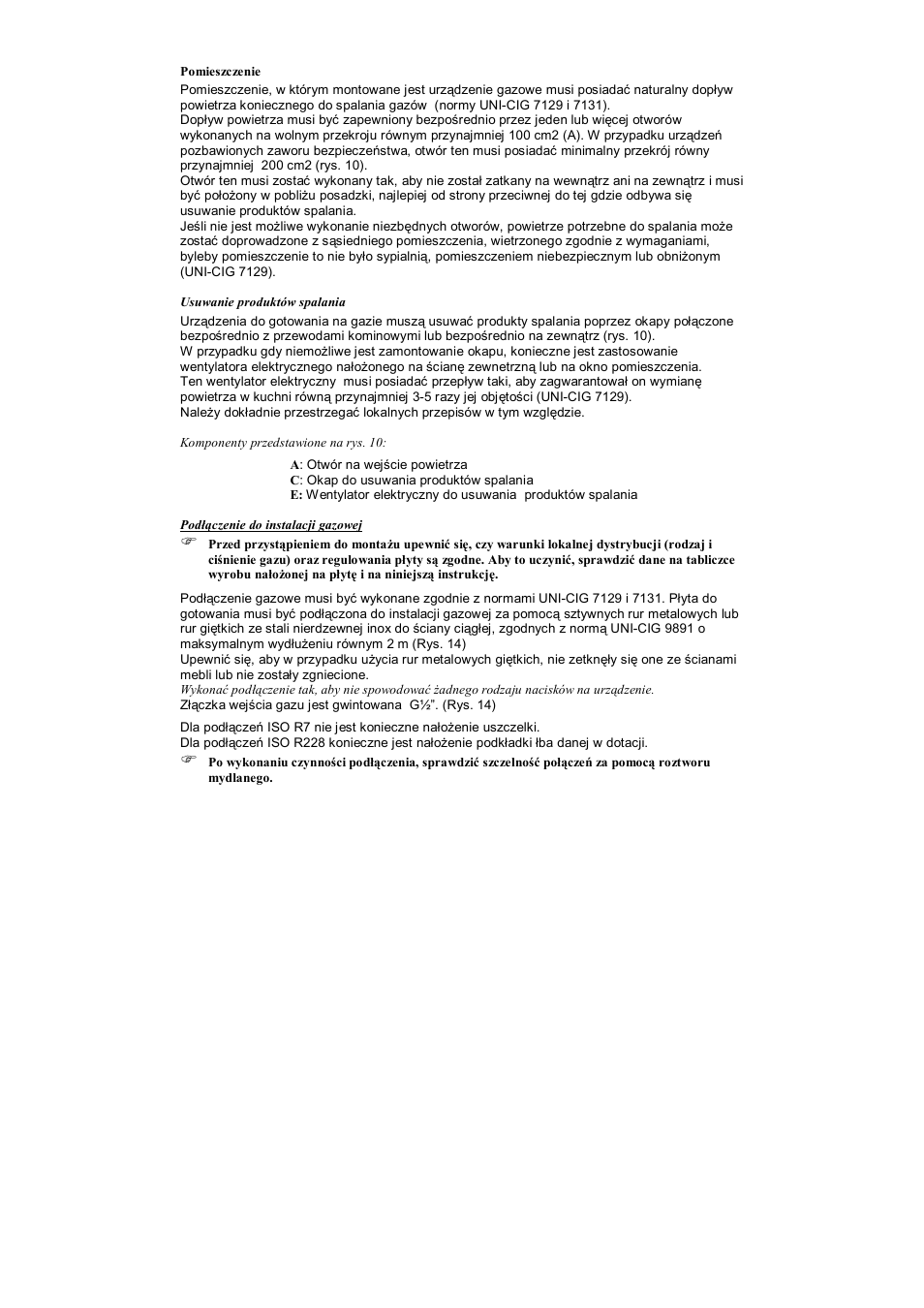 Candy PL 40 X User Manual | Page 77 / 102