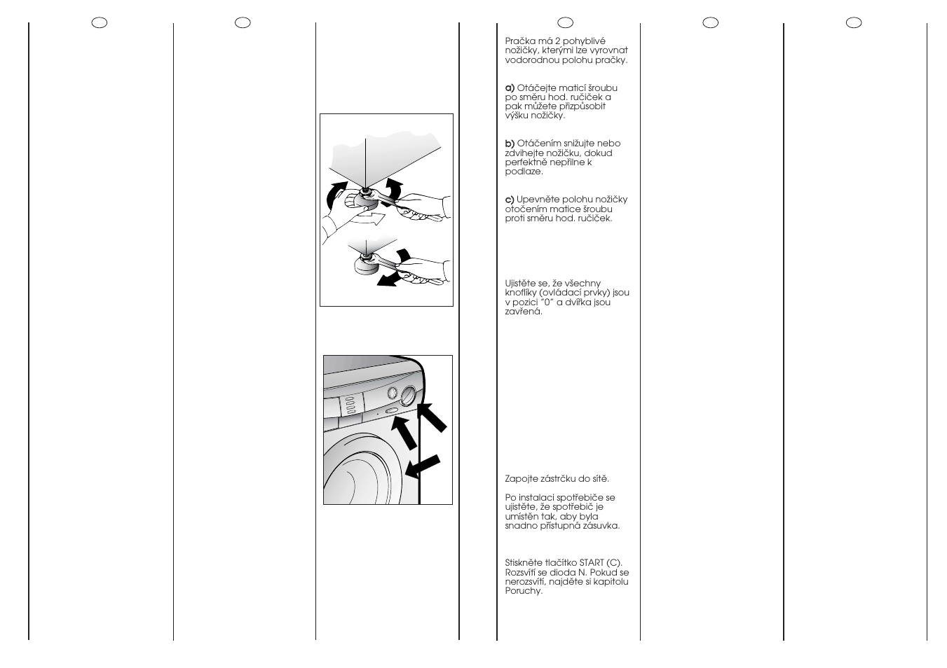 Ab c | Candy CNE 138 T User Manual | Page 11 / 33