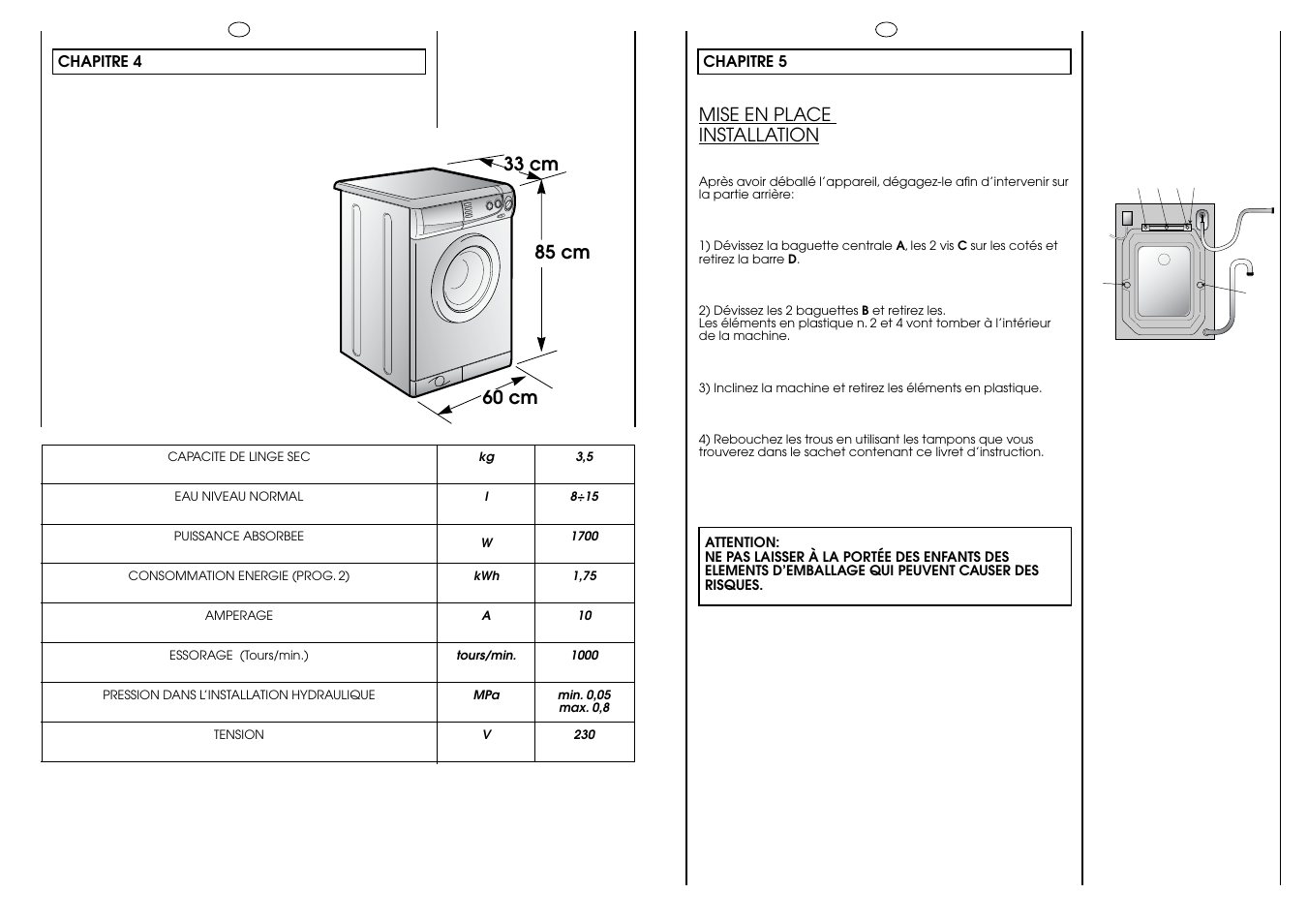 Candy HOLIDAY 1000 User Manual | Page 31 / 67