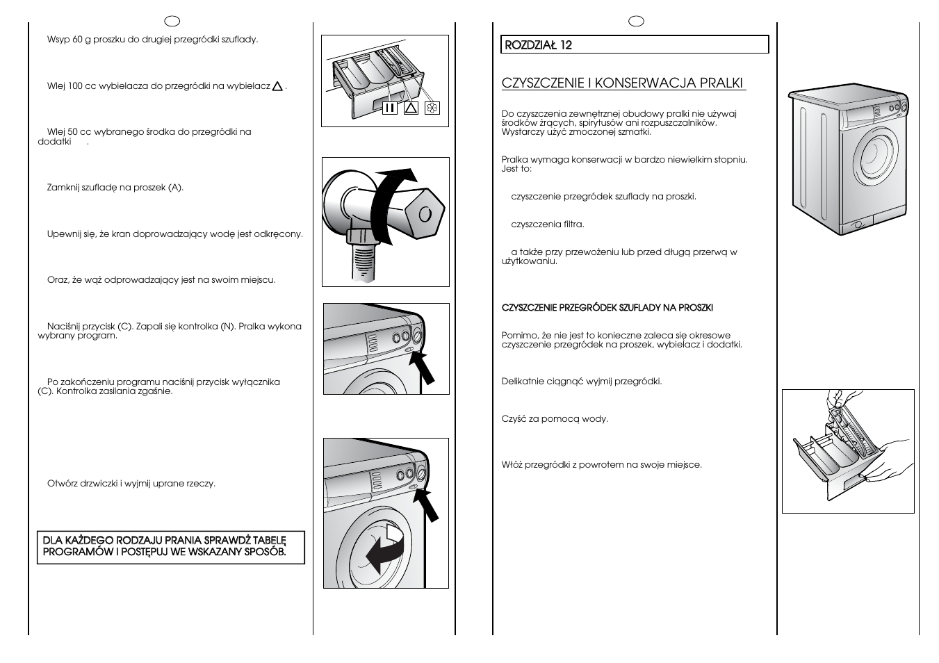 Candy HOLIDAY 1000 User Manual | Page 52 / 67