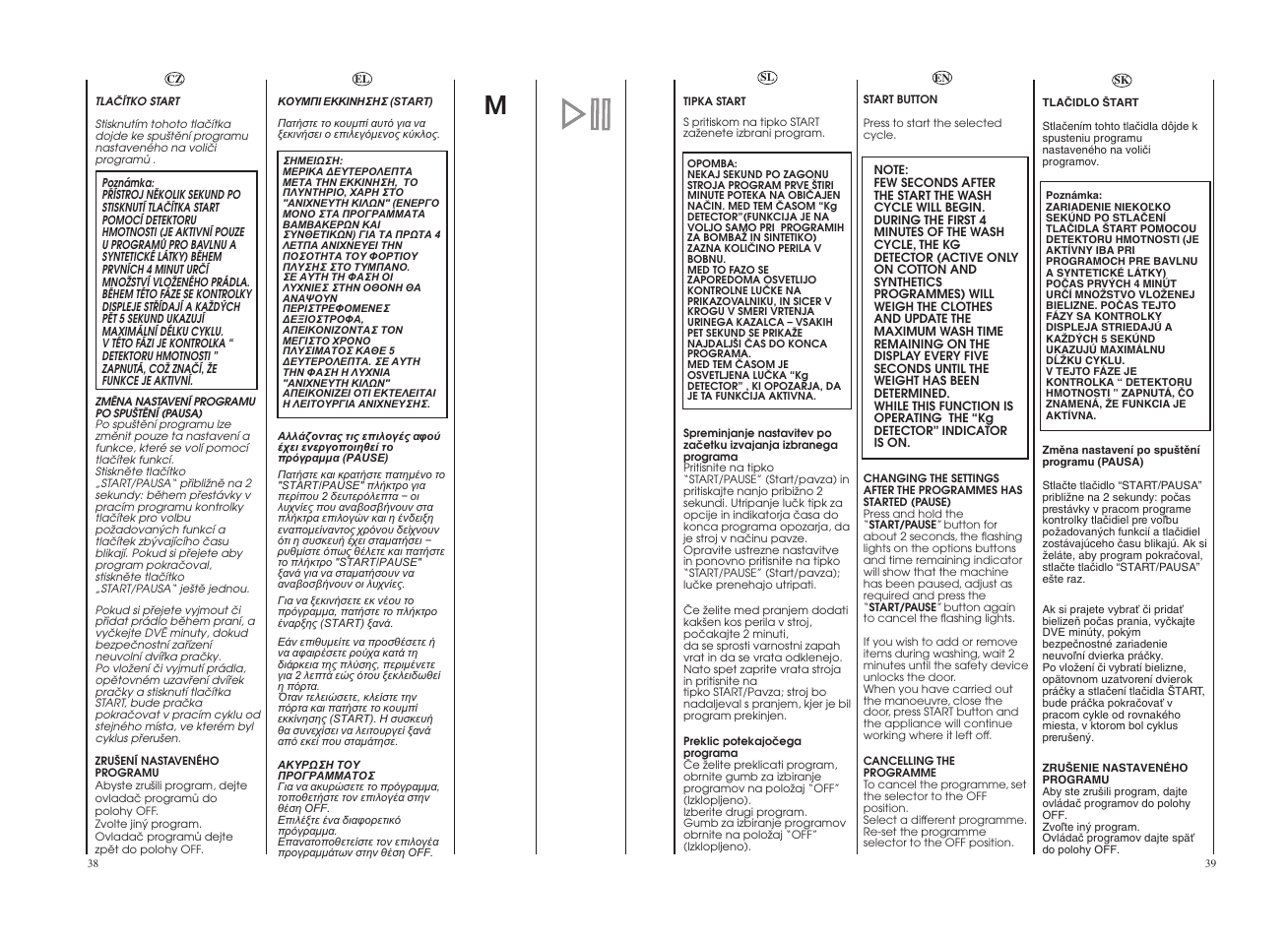 Candy GO4 1262D__1-16S User Manual | Page 20 / 41