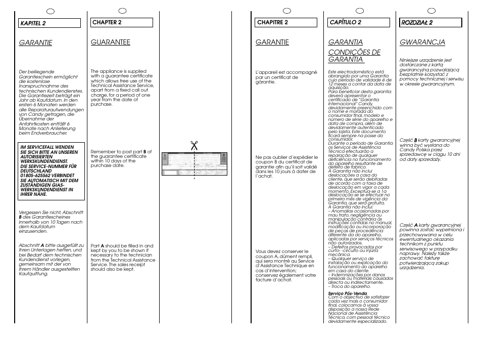 Candy CJ 643 T User Manual | Page 5 / 33