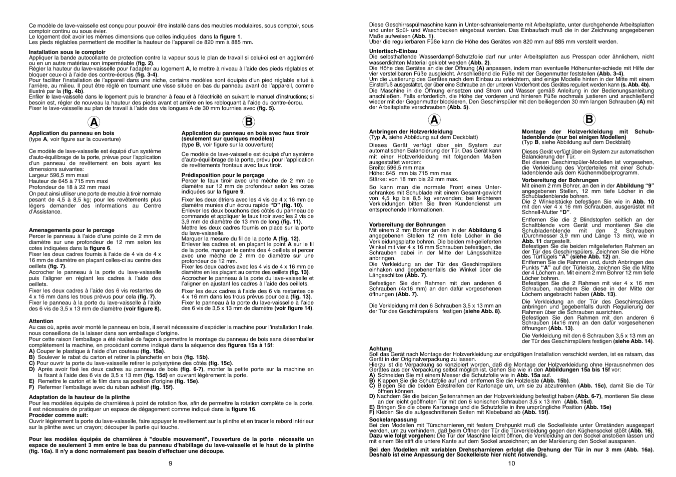 Candy DFI 95 T User Manual | Page 5 / 7