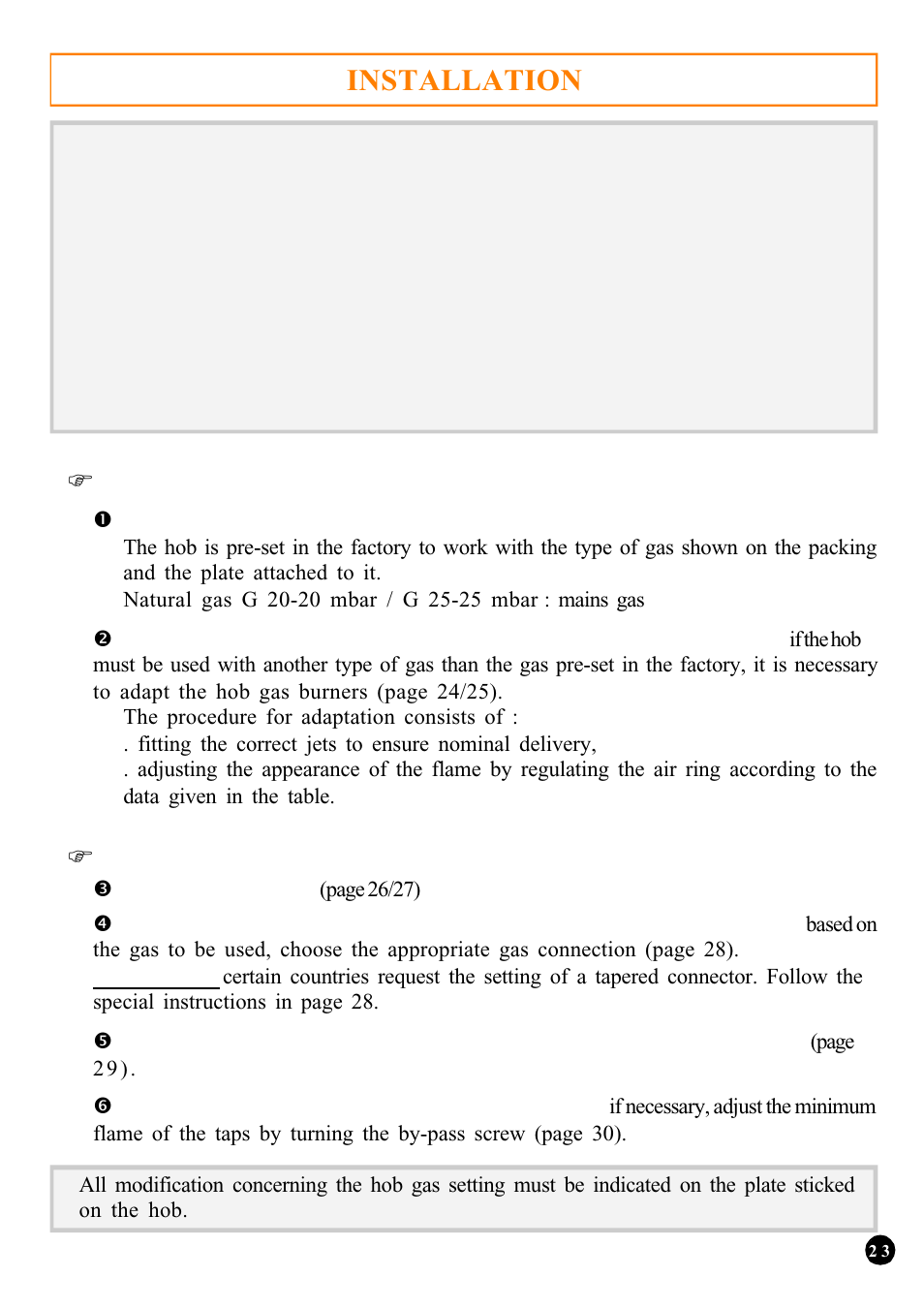 Installation | Candy PSA 640__1 FGH User Manual | Page 4 / 18