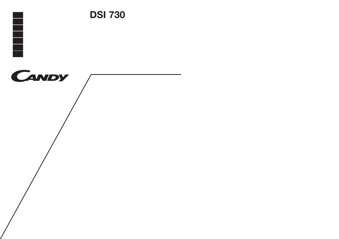 Candy DSI 730 X User Manual | 25 pages