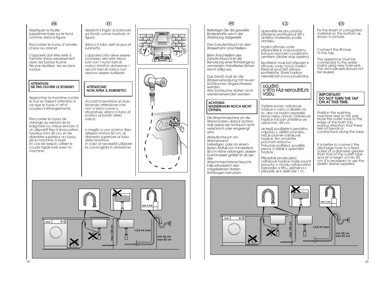 Candy CO 127DF-16S User Manual | Page 10 / 41