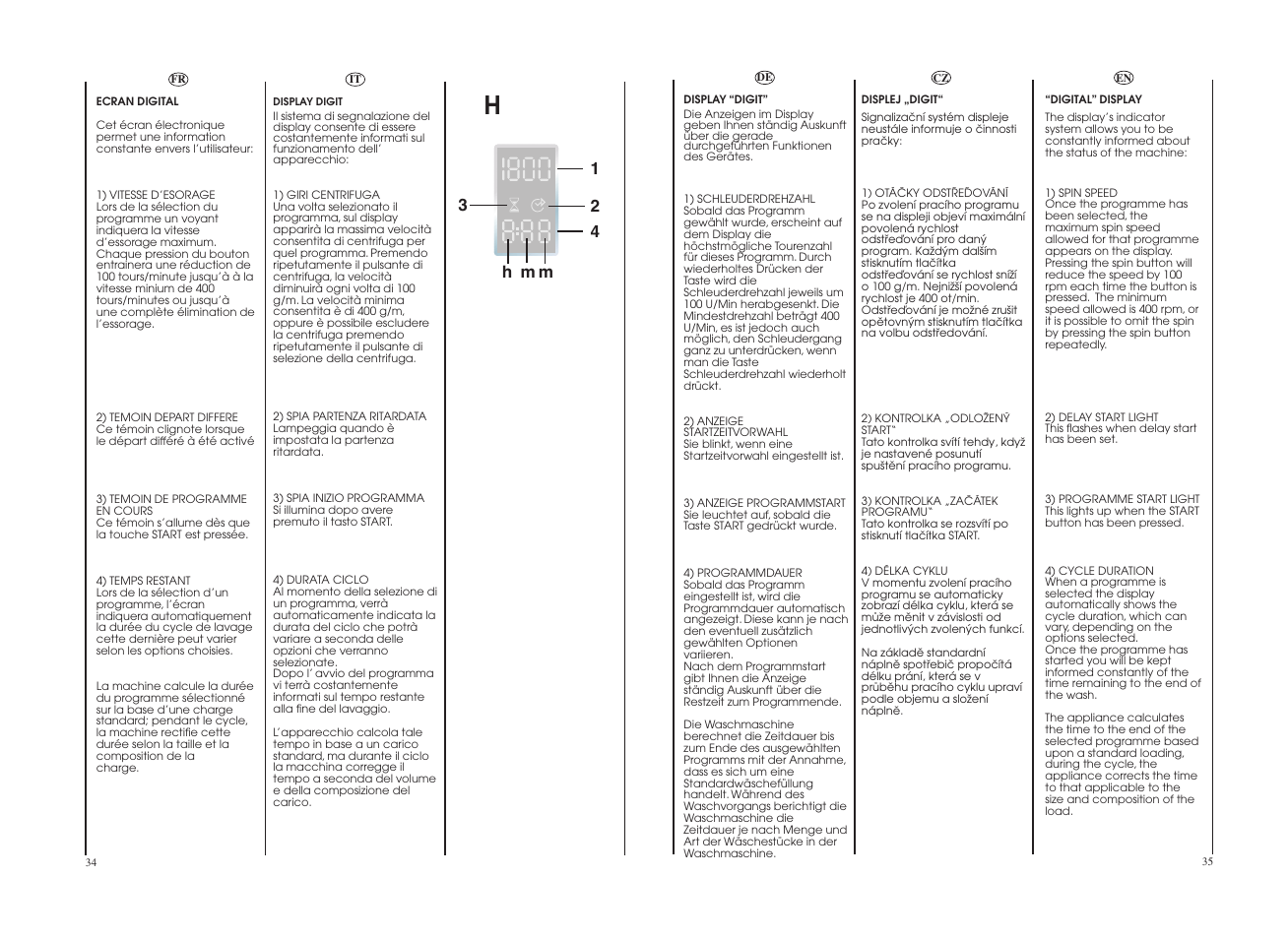 Candy CO 127DF-16S User Manual | Page 18 / 41