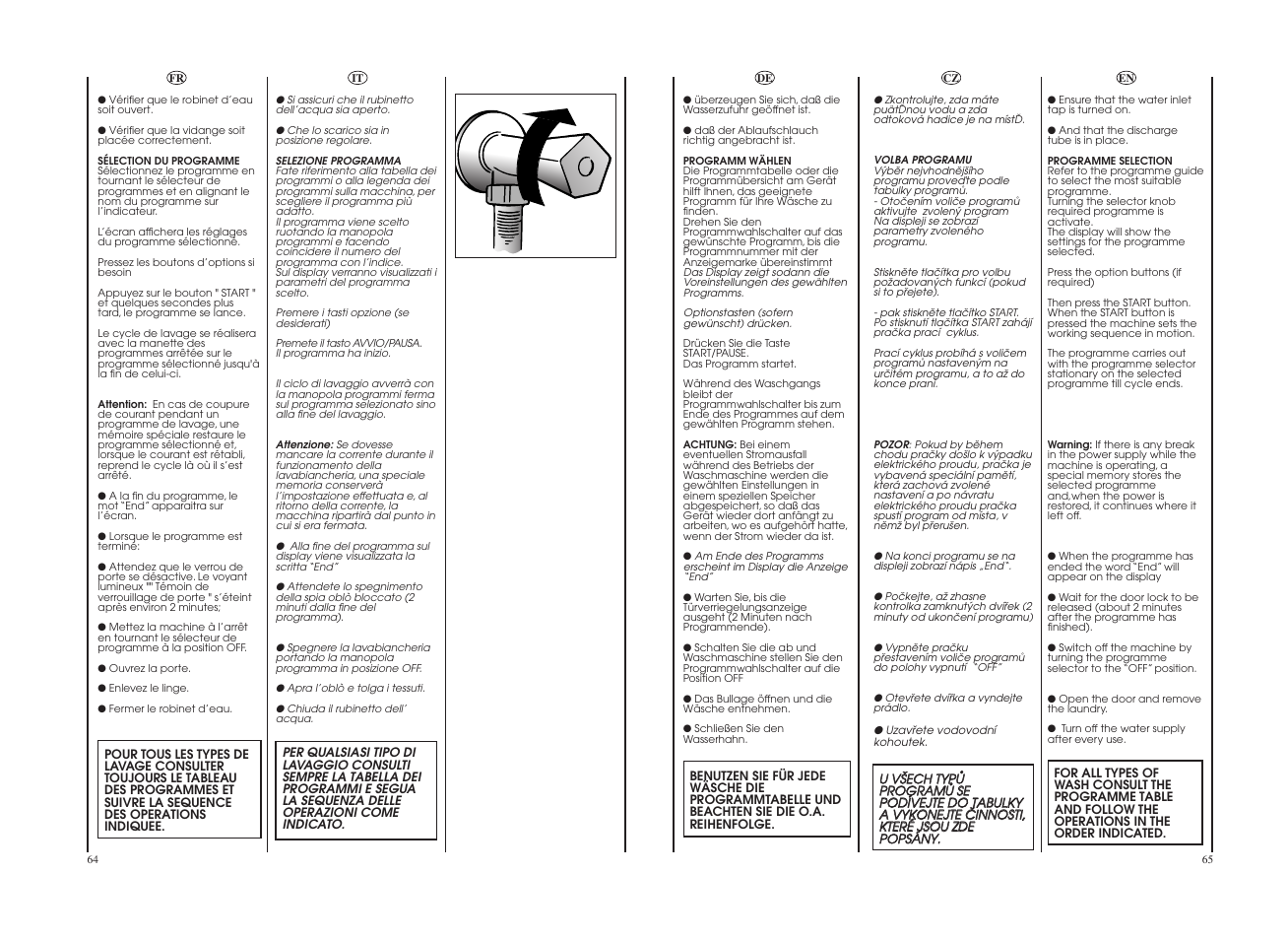 Candy CO 127DF-16S User Manual | Page 33 / 41
