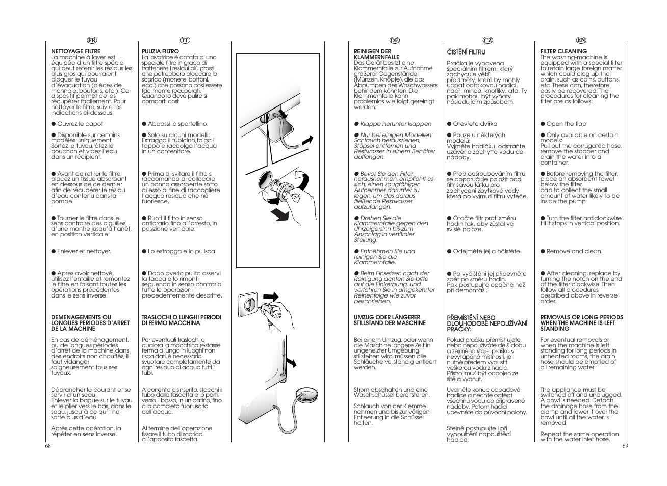 Candy CO 127DF-16S User Manual | Page 35 / 41