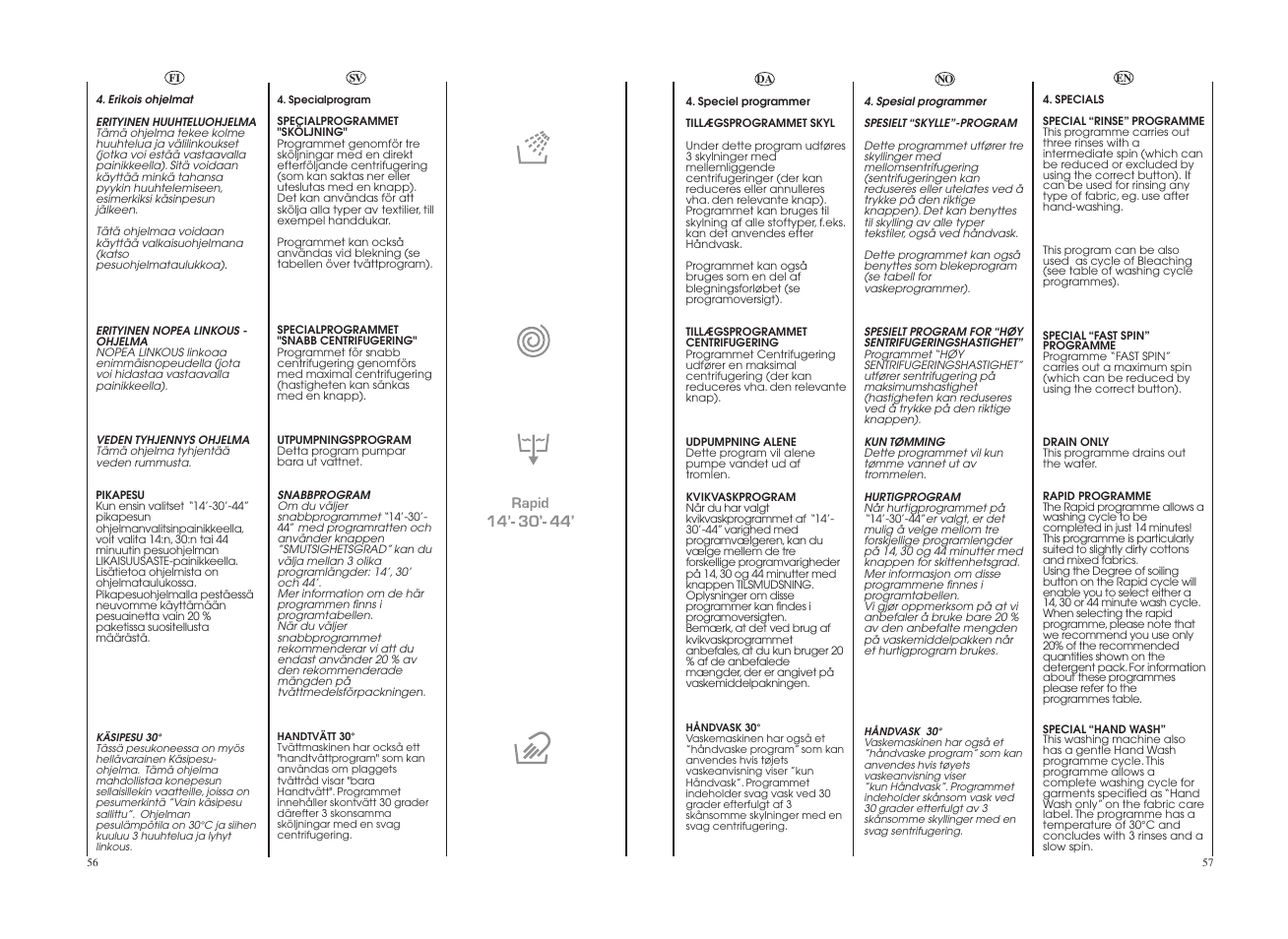 Candy GO 1682D-86S User Manual | Page 29 / 41