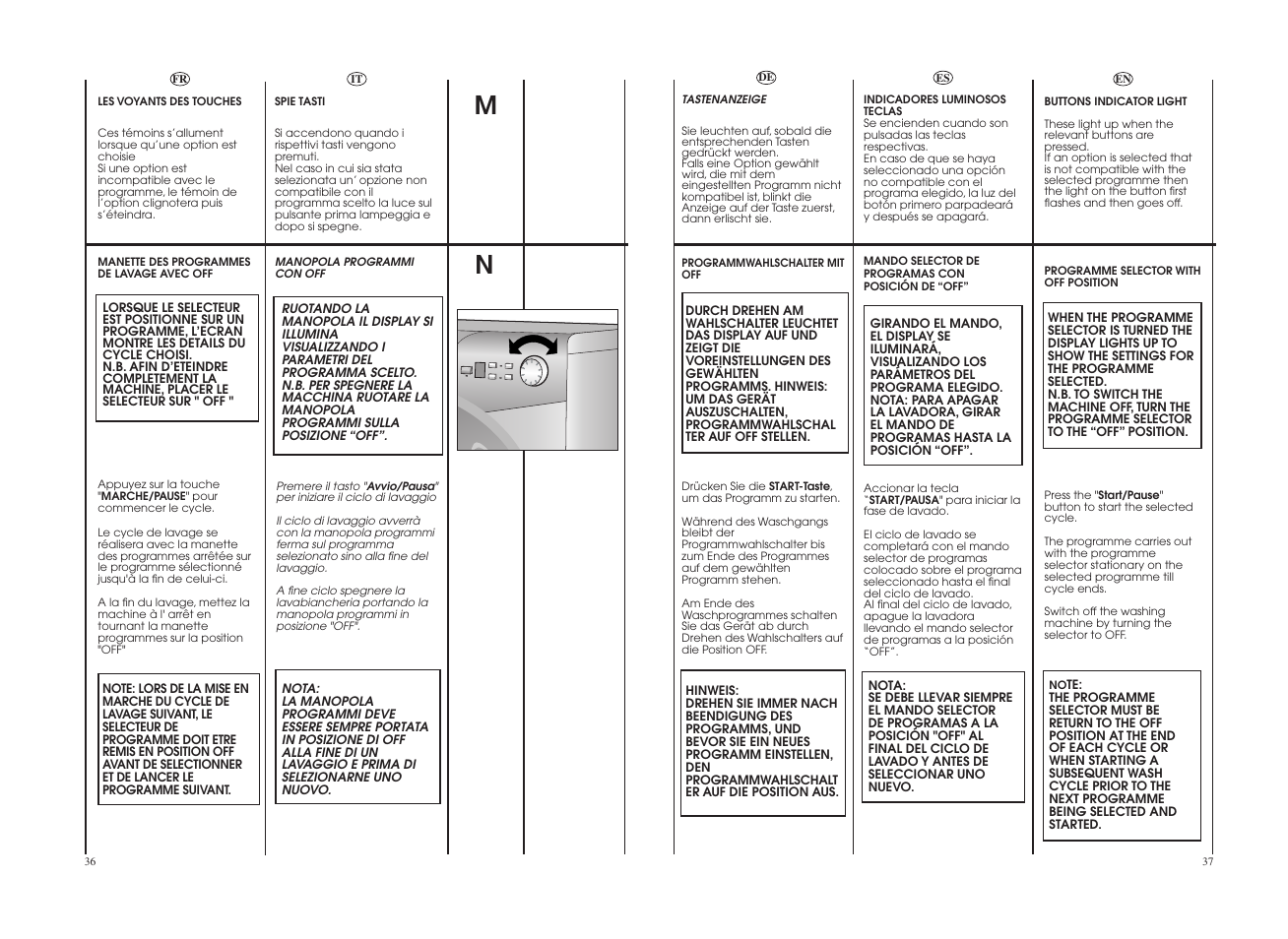 Candy GO4 107DF__1-16S User Manual | Page 19 / 41