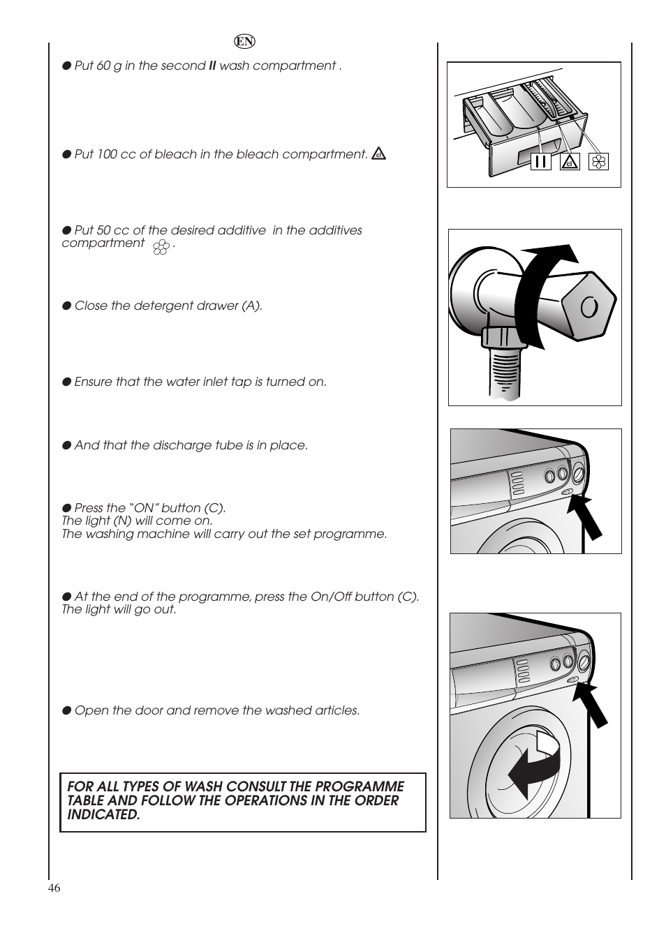 Candy LBHOL 182 User Manual | Page 46 / 80