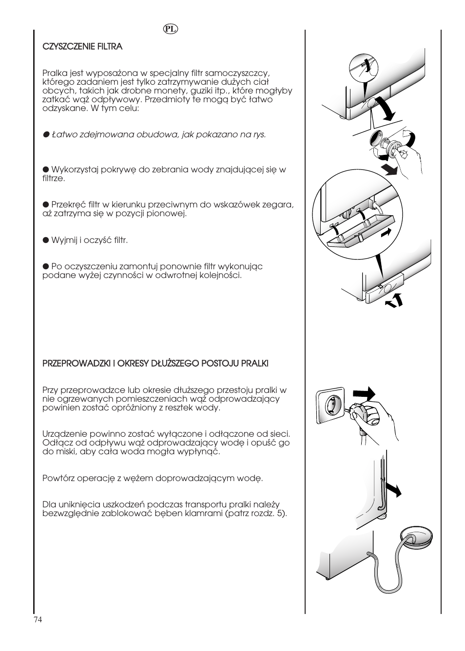 Candy LBHOL 182 User Manual | Page 74 / 80