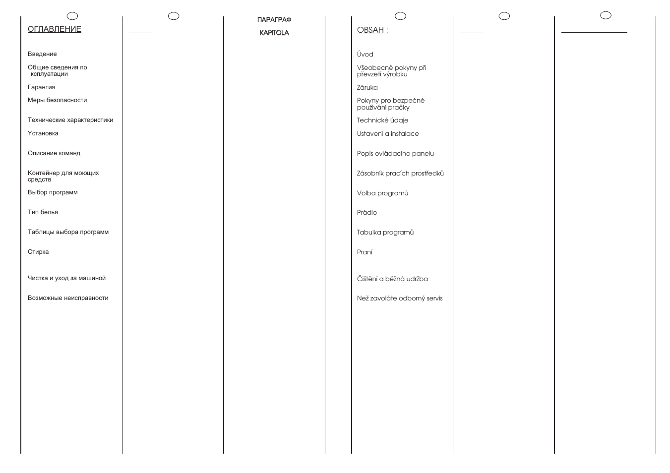 Candy CNE 89 T RU User Manual | Page 3 / 33